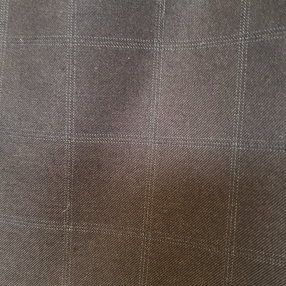 Banana Republic:A-line Skirt Blue w/Light Blue Check Detail 0. 15% off 2+ bundle - Picture 2 of 4